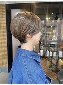 丸みショート。