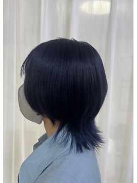 エミュ 中央駅店(eMu) ツヤありネイビーブルー