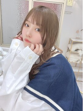 ランド 原宿表参道(LAND) ふんわりカール/ショコラアッシュ/髪質改善/ヘルシースタイル