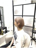 白髪ぼかし/白髪改善カラー/ショート/透明感カラー/脱白髪染め