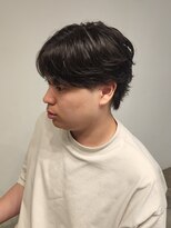 ニアウ 伊勢崎連取店(Niau)&nbsp;センターパートウルフニュアンスパーマ