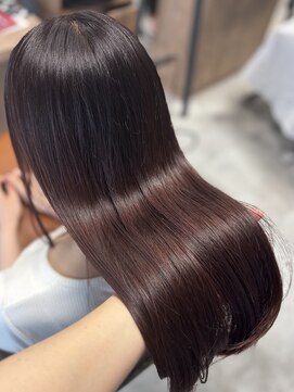 リンクエン(Link enn) 【ピンクブラウン】髪質改善/韓国ヘア/艶カラー