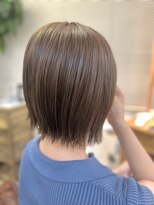 ナチュラル 仙台駅前店(Natural)&nbsp;natural仙台駅前店　ベージュ系カラー　ミニボブ