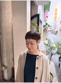 刈り上げマッシュショート