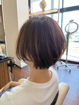 カルムヘアデザイン(Calme hair design) 耳かけショートボブ