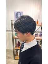 シャンプーハット(SHAMPOO HAT)&nbsp;センターパート×毛流れパーマ