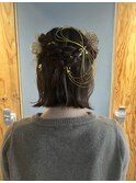 卒業式ヘアセット/ボブ