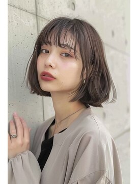 ルル(Lulu) ボブ透明感カラー