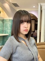 ロンド 銀座(Lond)&nbsp;【Noa】ヘイリーボブ/前髪レイヤーカット小顔/髪質改善/縮毛矯正