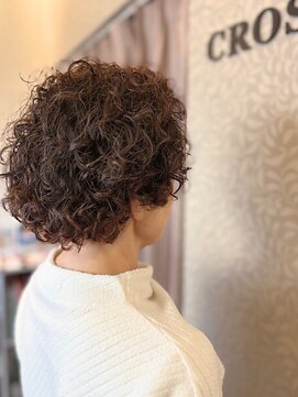 ソフトカーリー/ミセスパーマ/60代70代/ミセスヘア