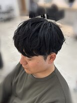 ソソ(soso.)&nbsp;MEN’S HAIR/重めマッシュ/ツーブロック/木更津