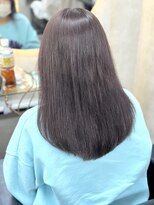 ルノン シェリー(LUNON cheliy) 黒髪クラゲヘアーオリーブグレー小顔ココアベージュ