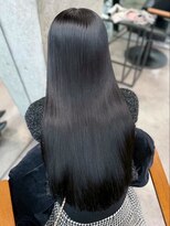 ルート 南堀江(route) 髪質改善で叶える,艶めく美髪ストレートロング/愛されストレート