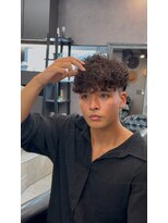 リッチブランドアンドコー 守口店(Rich Brand&Co)&nbsp;波巻きスパイラル　波打ちツイストスパイラル　ツーブロック