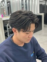 アクロ 本店(ACRO)&nbsp;広島メンズ/フェザーパーマ/毛流れパーマ