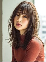 ダル 渋谷/表参道(DAL.)&nbsp;レイヤーカット/ハッシュカット/ブラウン/前髪カット