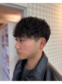 ↓メンズ限定↓波巻きツイストスパイラルパーマ