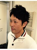 【ビジ髪】　爽やか　メンズショート