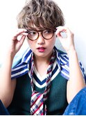ラフ&カジュアル外国人風マッシュショート