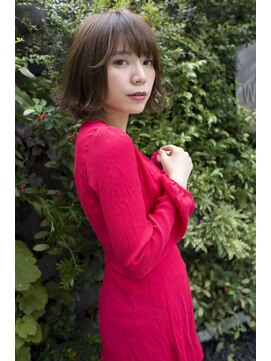 カシェ シモムラ(Cashe'e SHIMOMURA) 外はねボブ