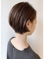 モリオ フロム ロンドン サッポロファクトリー店(morio FROM LONDON)&nbsp;【morio】2019人気大人かわいい小顔ワンサイドショートボブ