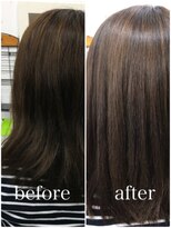 マイン ヘアー クリニック(main hair Clinic)&nbsp;お客様の縮毛矯正