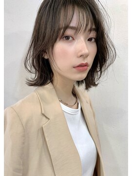 レイラバイアフロート 吉祥寺(Lila by afloat) レイヤーくびれヘアウルフカット【暗髪】20代30代40代