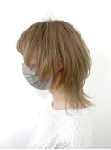 シナモンミルクベージュウルフ