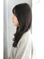 ミラー プラス エヌ(MIRROR+n)&nbsp;20代30代40代　透け感バングでエギョモリスタイル【宝塚】