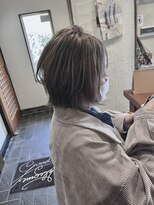 ヘアーデザインアンドボディーメイク R 春のレイヤーボブ