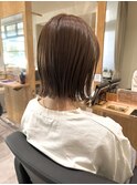 切りっぱなしボブ