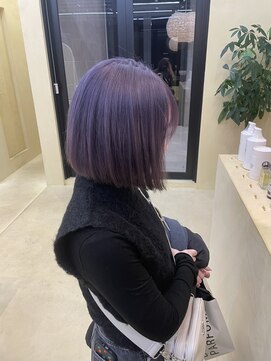 スニュウ(snuw) ラベンダーカラー