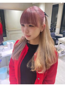 アソビセカンド 原宿(ASOBI 2nd) イメチェン/フルバング/似合わせカット/デザインカラー