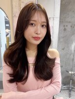 シー バイ ロンド 新宿(Sea by Lond) 韓国風前髪×レイヤーカット【髪質改善/新宿/レイヤーカット】