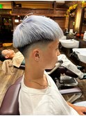 韓国マッシュスペインカールスパイキーショート〈理容室〉西川口