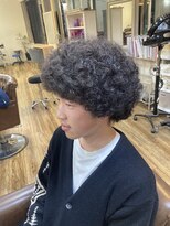 トータルビューティーサロン プリエ(prier)&nbsp;アフロ安藤　メンズパーマ/メンズカット/波ウェーブパーマ