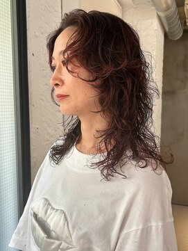 ダンボ(DUMBO) 【 sayaca 】レイヤーパーマ/ウルフパーマ/顔まわりレイヤー