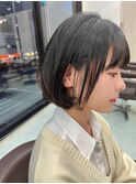 【大人可愛い20代30代40代】小顔ボブ