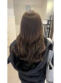 コテ巻き風パーマ