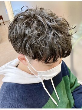 松本平太郎美容室 土浦パートワン(PART1) メンズナチュラルパーマ　20代30代40代50代60代