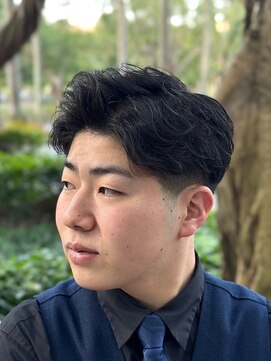 ヒロギンザ 五反田店(HIRO GINZA) ビジネス　センターパートマッシュ　理容室