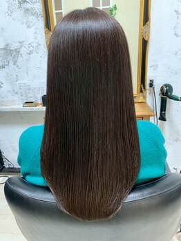 ケアーズ 蘇我店(CARES)の写真/<ただ白髪を染めるだけは卒業しませんか?>髪質改善×白髪染めでおしゃれなツヤ髪を保つ♪[蘇我駅]