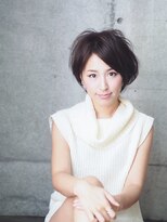 美容室カードル 新小岩店(Cadre)&nbsp;大人可愛く×小顔☆ナチュラル丸みショートボブ