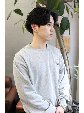 ニール シトロン 名古屋 伏見 丸の内(NEELU citron) ニュアンスパーマフェザーパーマメンズカット