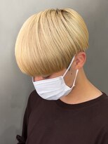 ダブルカラーブリーチケアブリーチミルクティーリタッチシルバー