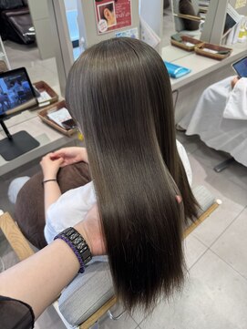 クレーチェ(CRECE) 《畑中結衣》オリーブベージュ/ダブルカラー/ヘアカラー