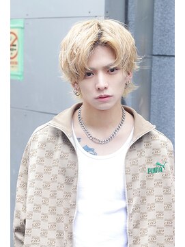 ネクストハラジュク(NEXT HARAJUKU) 【曲がる縮毛矯正】フェザーパーマスサーフカールブルーブラック