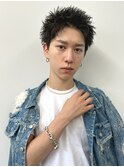 【Lond GULLMAN江村】スパイキーパーマショート