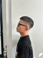 メンズサロン キング 枚方店(Men’s salon K!ng)&nbsp;ホワイトメッシュ/ツイスト/ツイスパ/パーマ/メンズ/眉毛