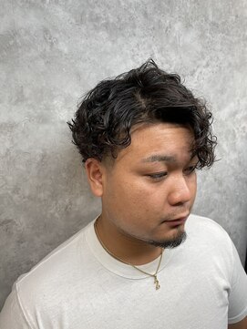 レベル 葛西店(LEVEL) パーマ ツーブロック メンズカット/メンズパーマ/葛西ヘッドスパ